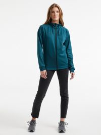 Kapuzenjacke Damen Türkis